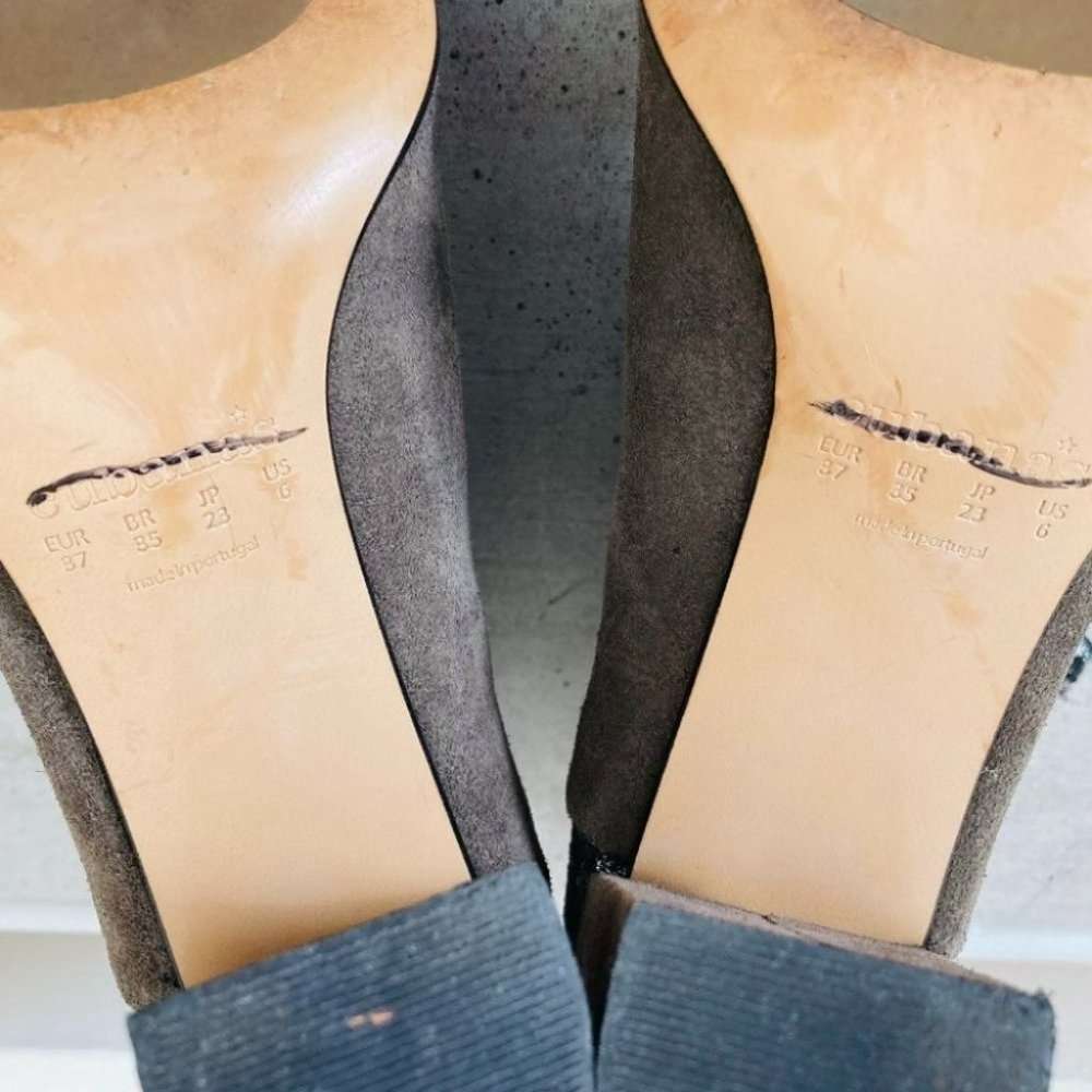 Anthropologie Cubanas Ciara Glitter Heeled Boots - Picture 11 of 16